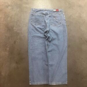 Vintage y2k baggy‎ skater wide leg embroidered patch Tommy Hilfiger jeans